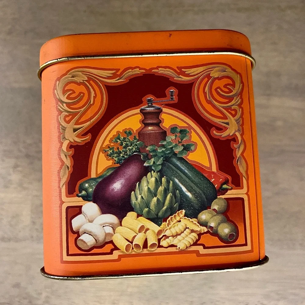 RAGU Recipes Tin Vintage 80s Metal Box Made In England Empty 6